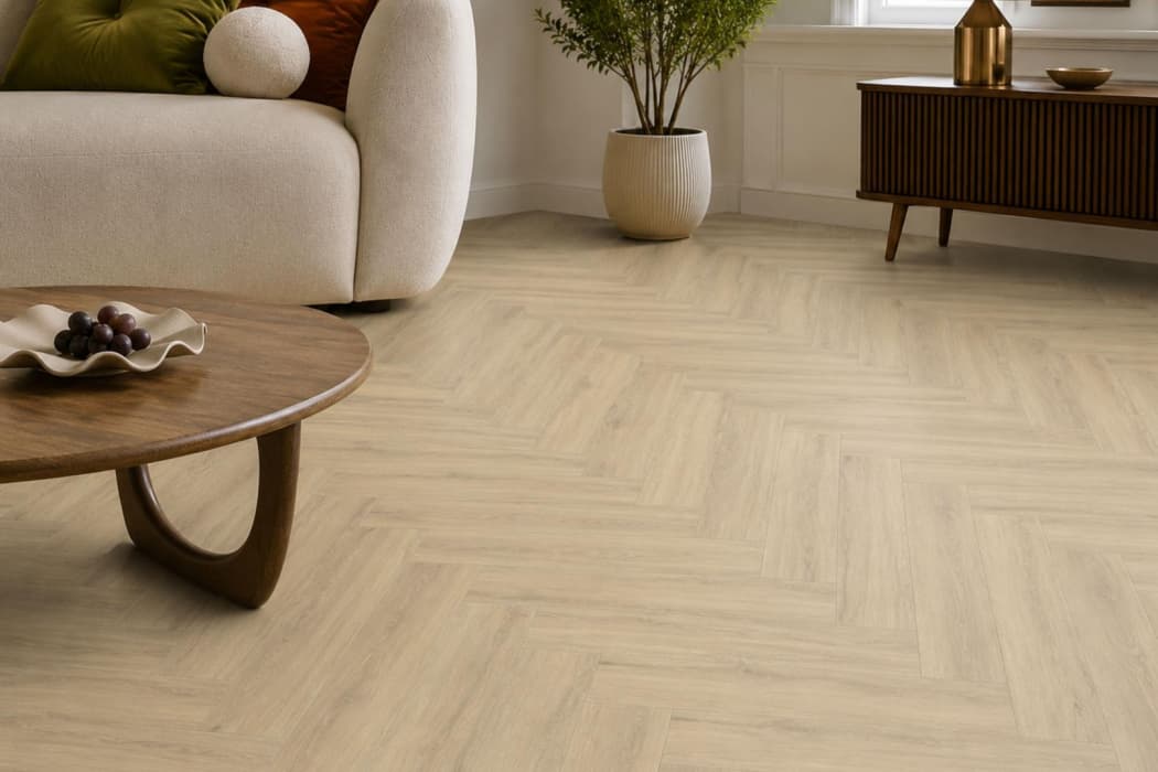 DRYBACK - DB Amaron Herringbone - EICHE PRINCETON